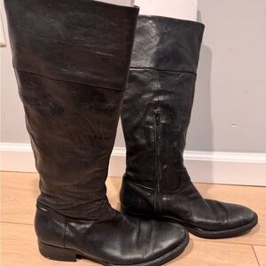 Born Black Over the Knee Boots